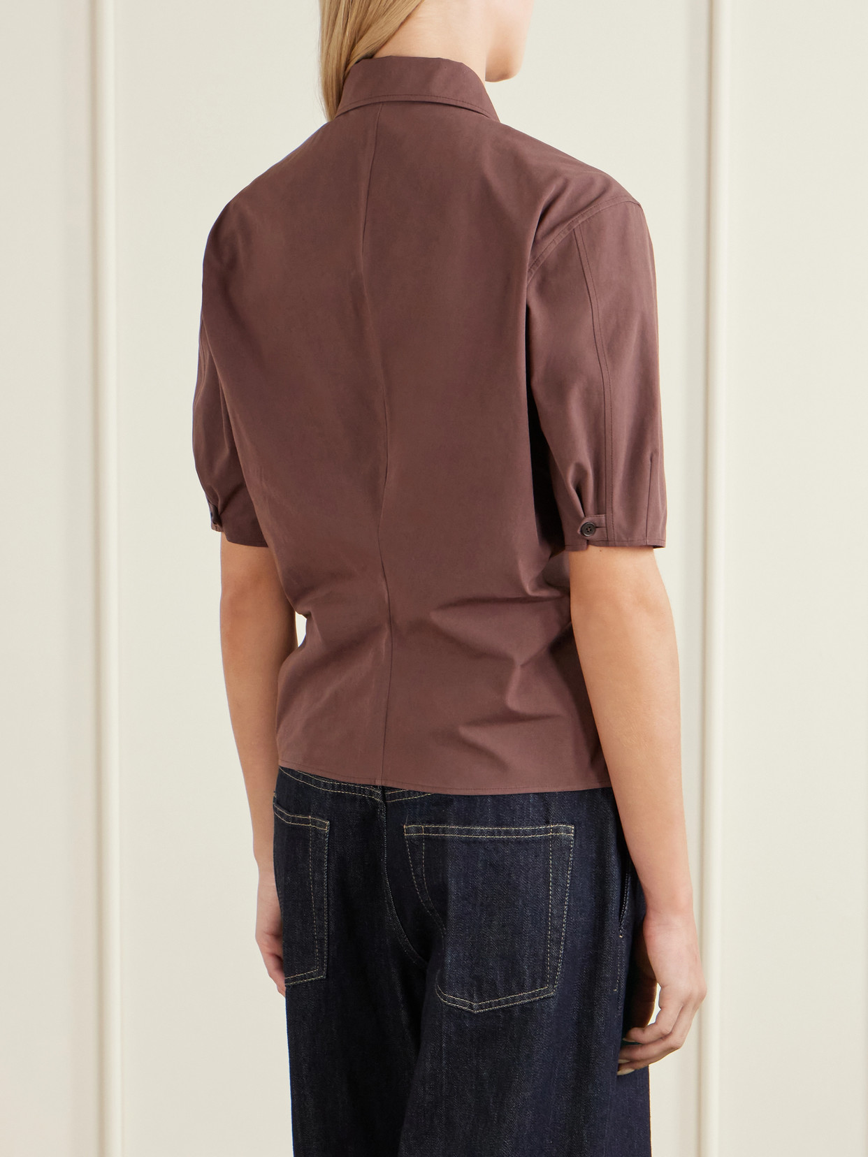 Boxy Cotton Shirt