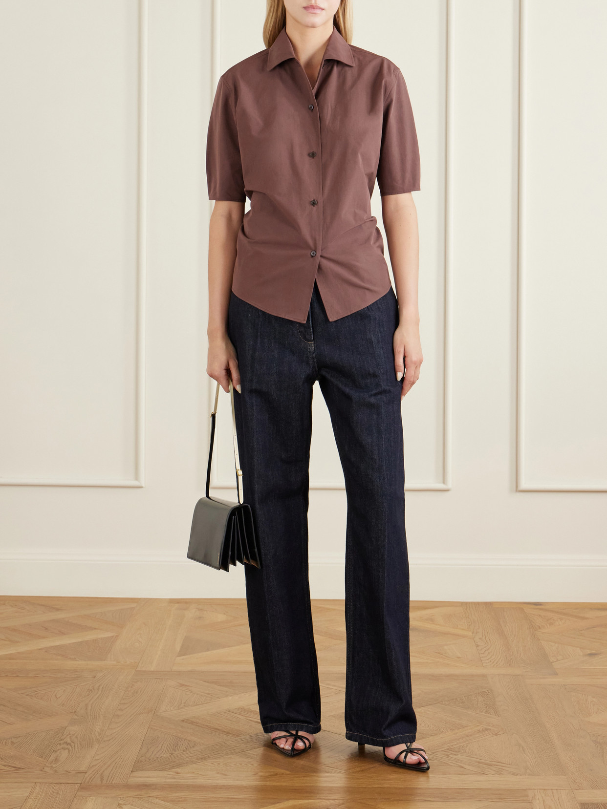 Boxy Cotton Shirt