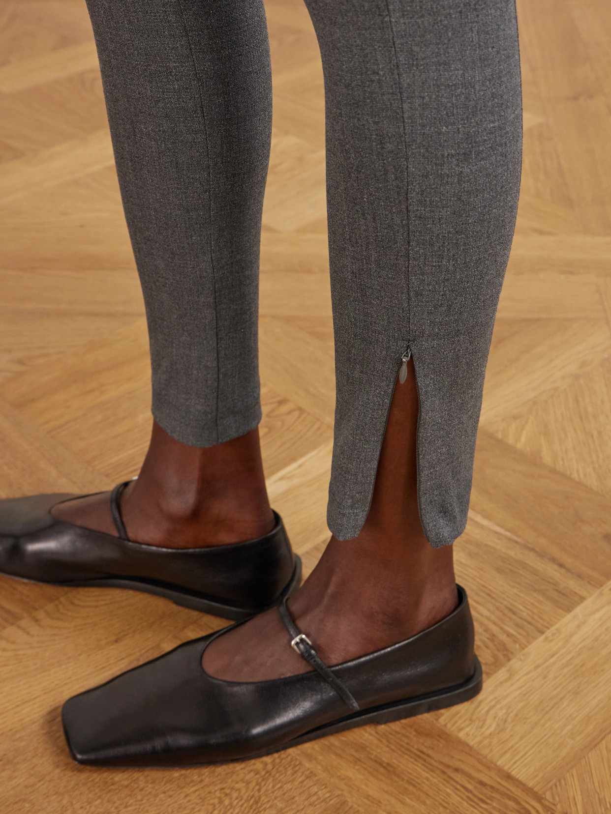 Jil Sander Wool-blend Leggings In Multi