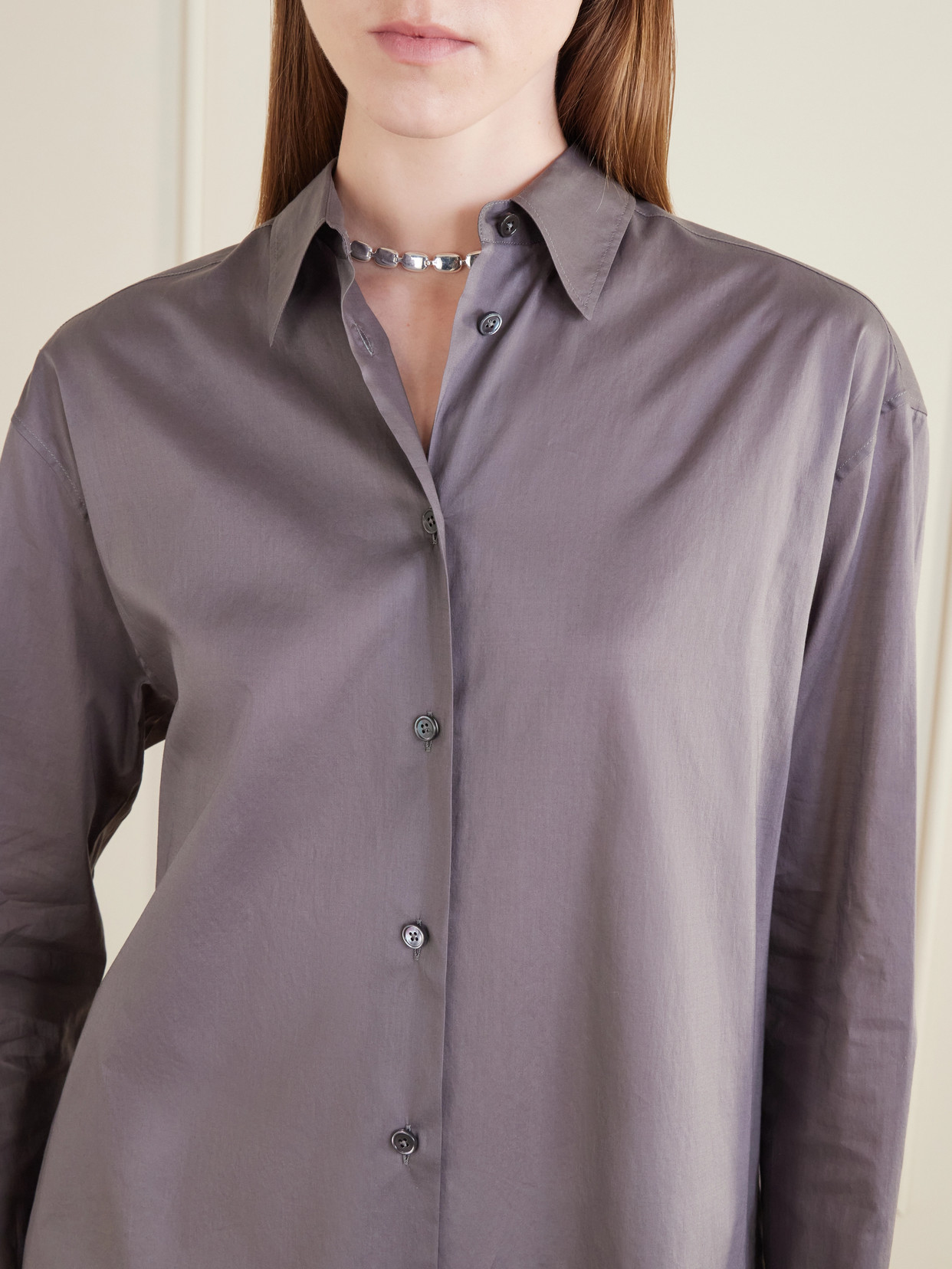 Cotton-Poplin Shirt