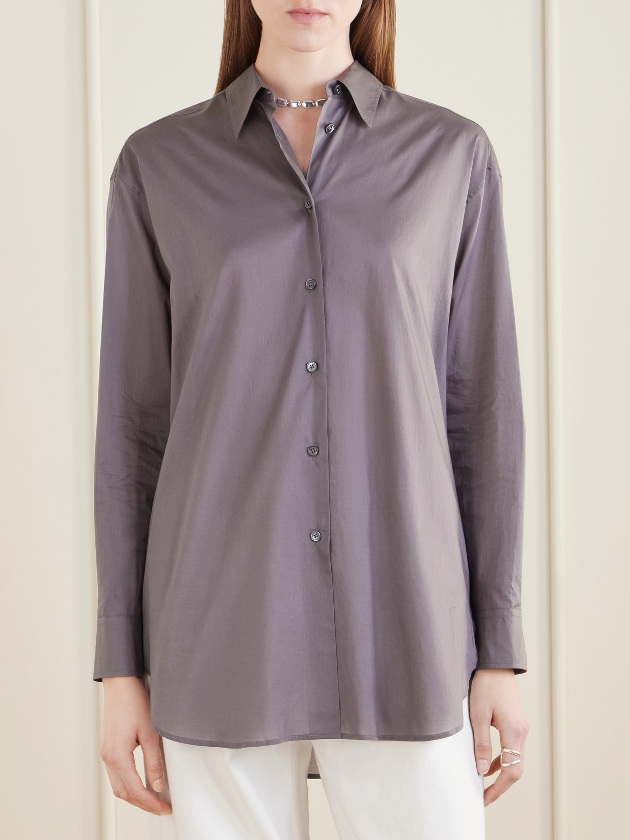 Cotton-Poplin Shirt