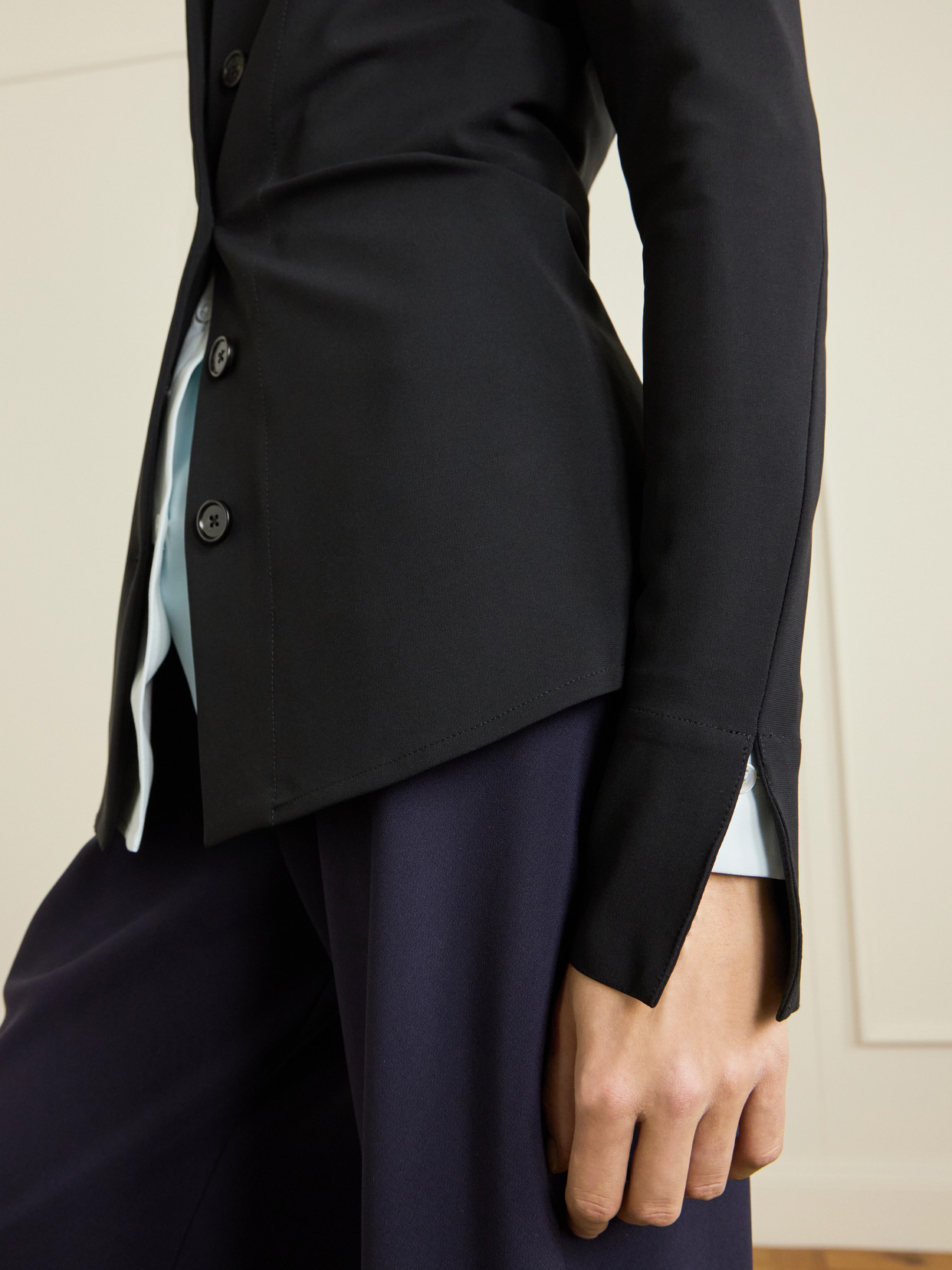 Crepe-Jersey Shirt