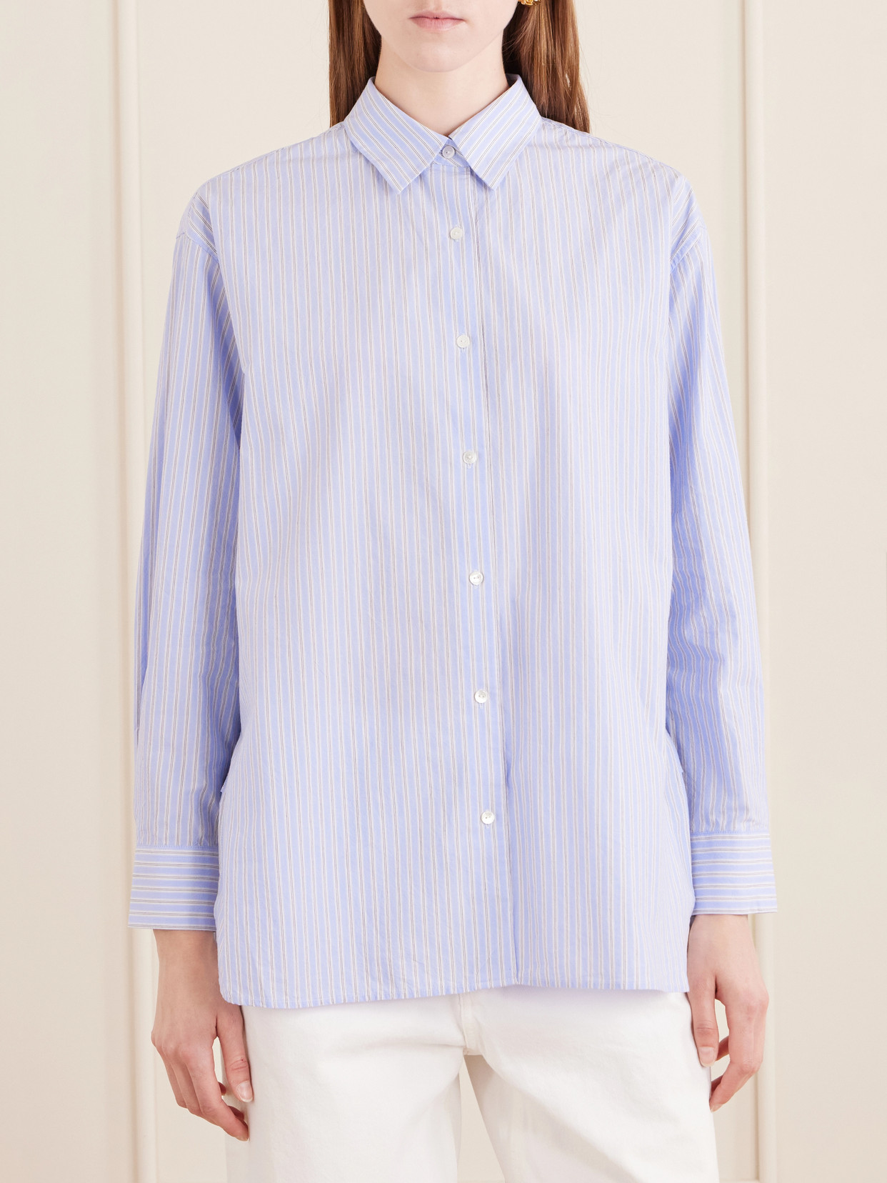 Yorke Striped Cotton Shirt