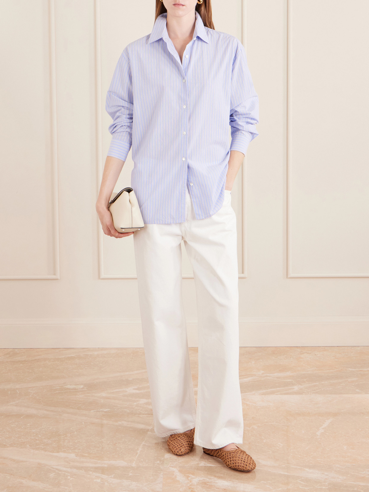 Yorke Striped Cotton Shirt