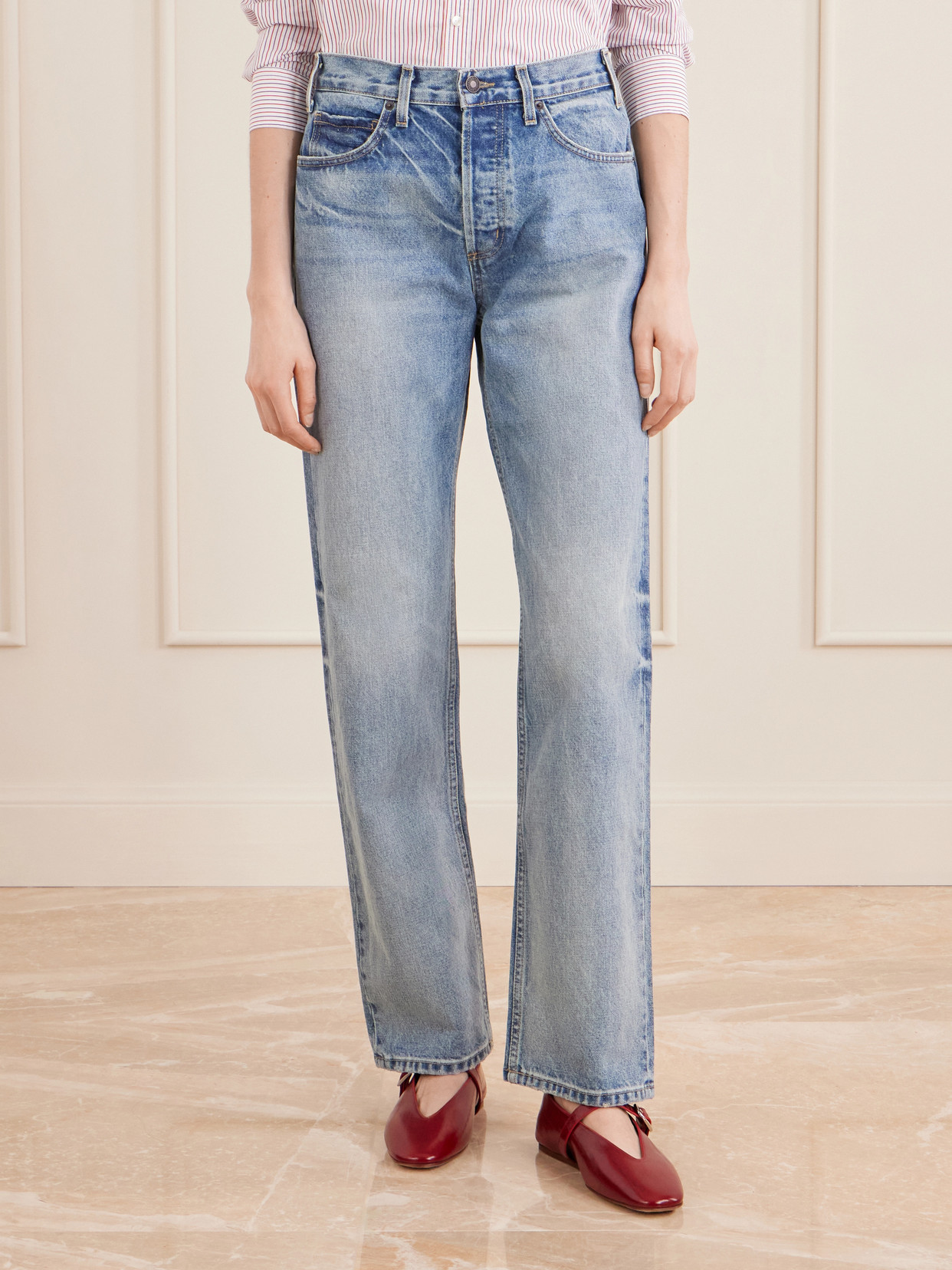 Briana Straight-Leg Jeans