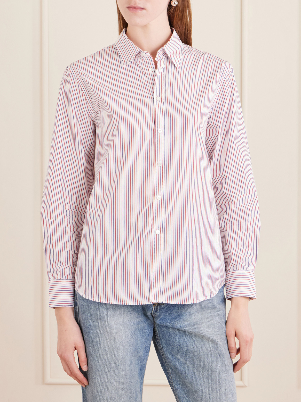 Raphael Striped Cotton Shirt