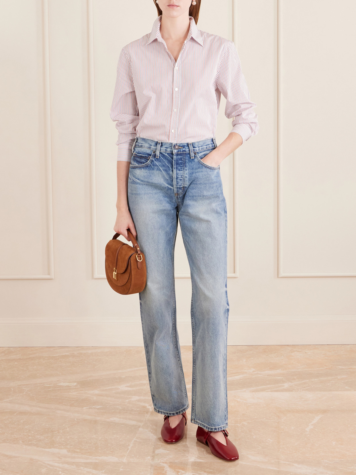 Raphael Striped Cotton Shirt