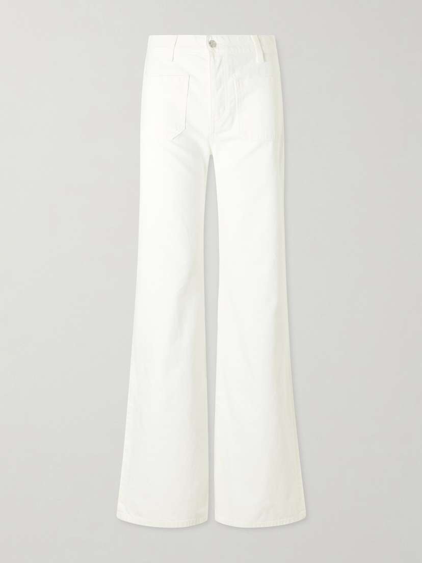 Nili Lotan Florence High-rise Distressed Flared Jeans | Thumbnail 6 Nili Lotan Florence High-rise Distressed Flared Jeans | Thumbnail 6