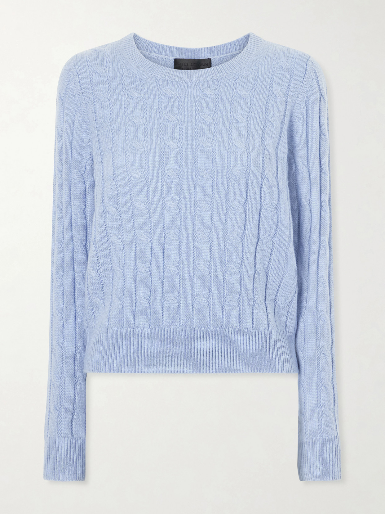 Silvie Cable-Knit Cashmere Sweater
