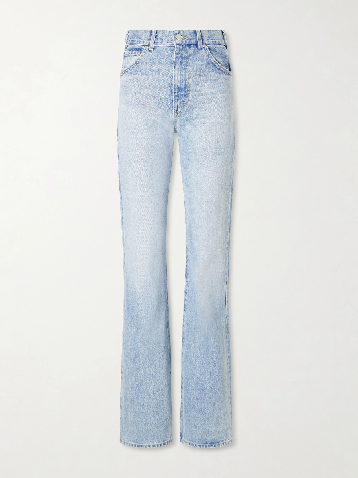 Joan High-Rise Straight-Leg Jeans