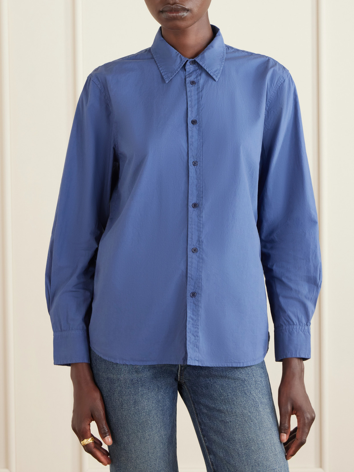 Raphael Cotton-Poplin Shirt