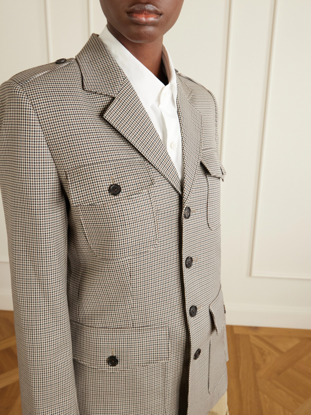 Hazel Houndstooth Jacket