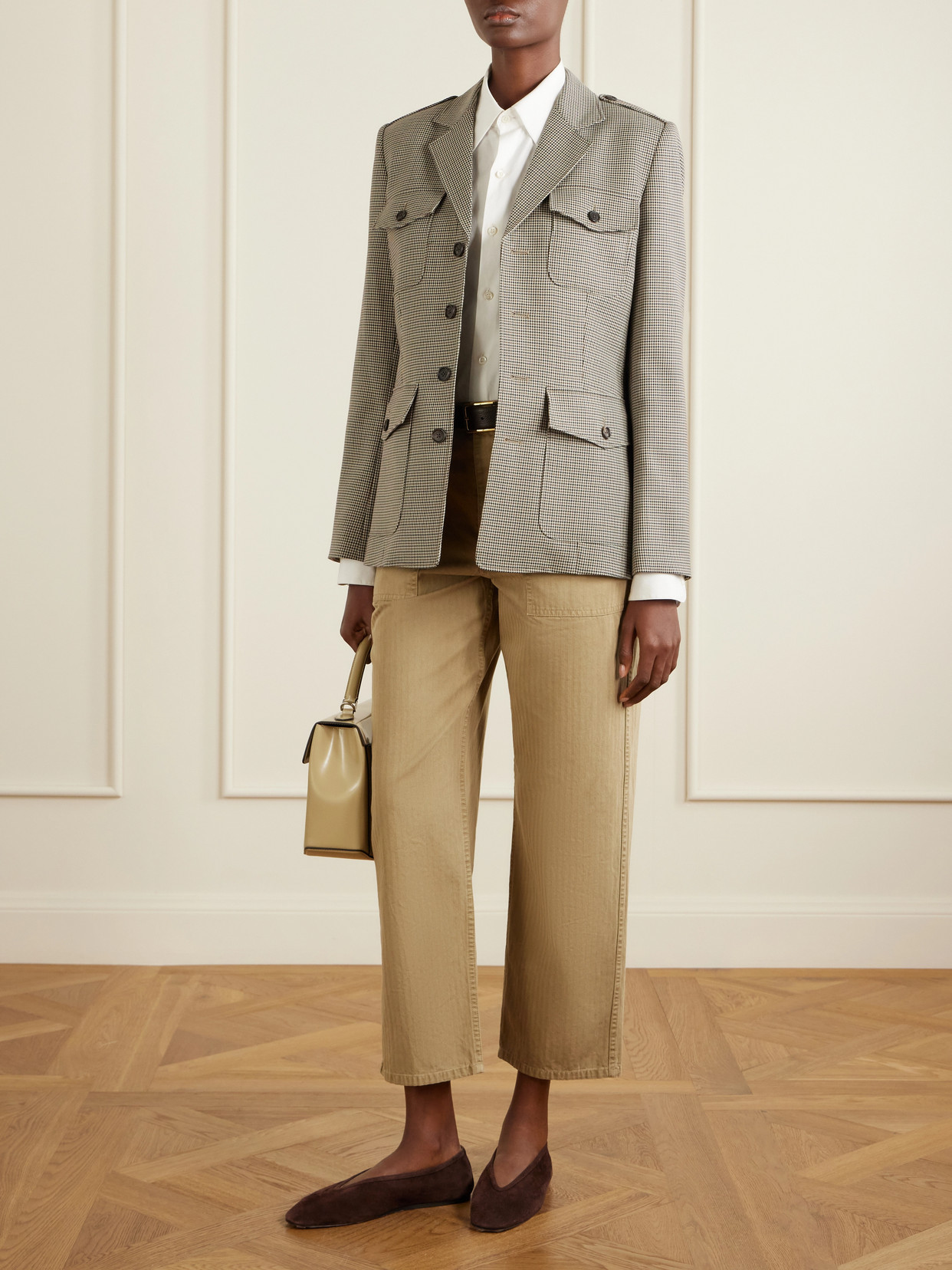 Hazel Houndstooth Jacket