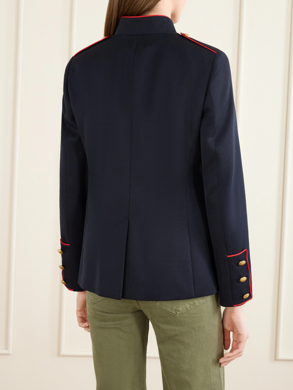 Silas Wool-Gabardine Jacket