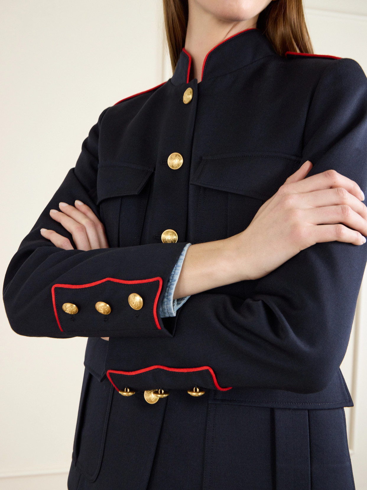Silas Wool-Gabardine Jacket