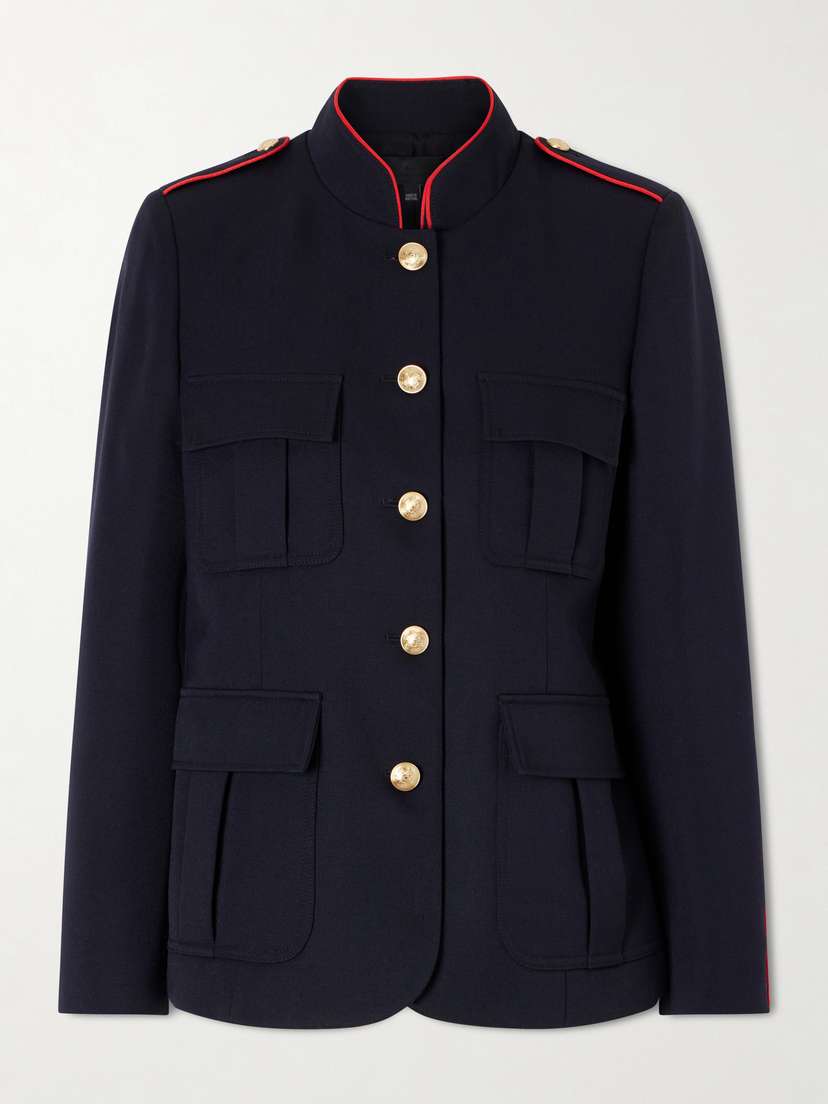 Nili Lotan Silas Wool-gabardine Jacket