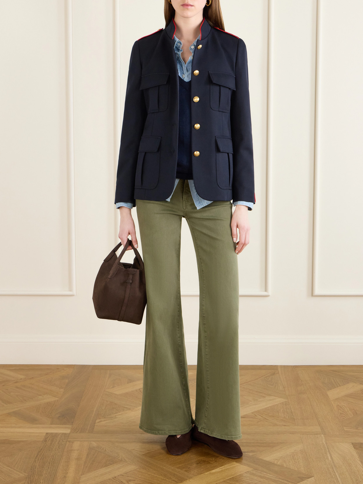 Silas Wool-Gabardine Jacket