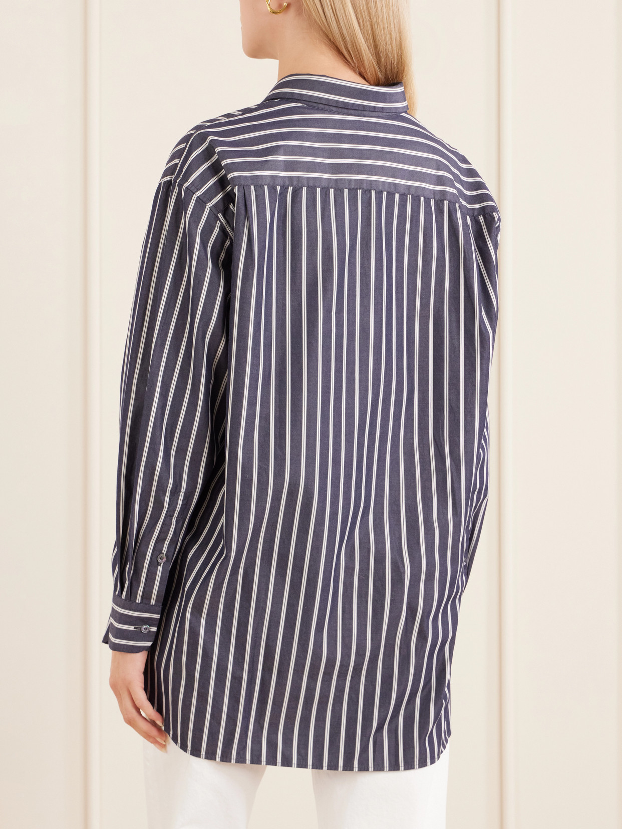 Yorke Striped Cotton Shirt