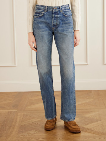 Nili Lotan Briana straight-leg jeans