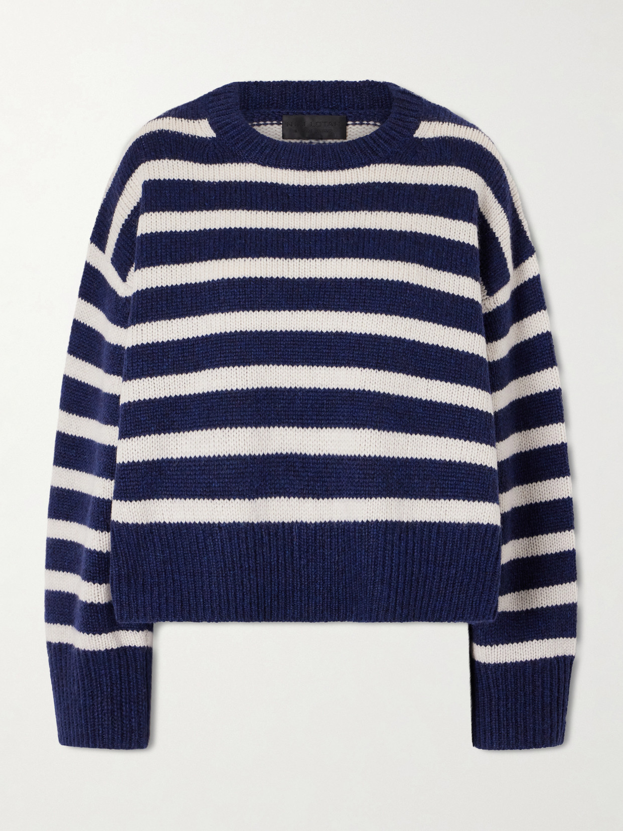Anisa Striped Cashmere Sweater