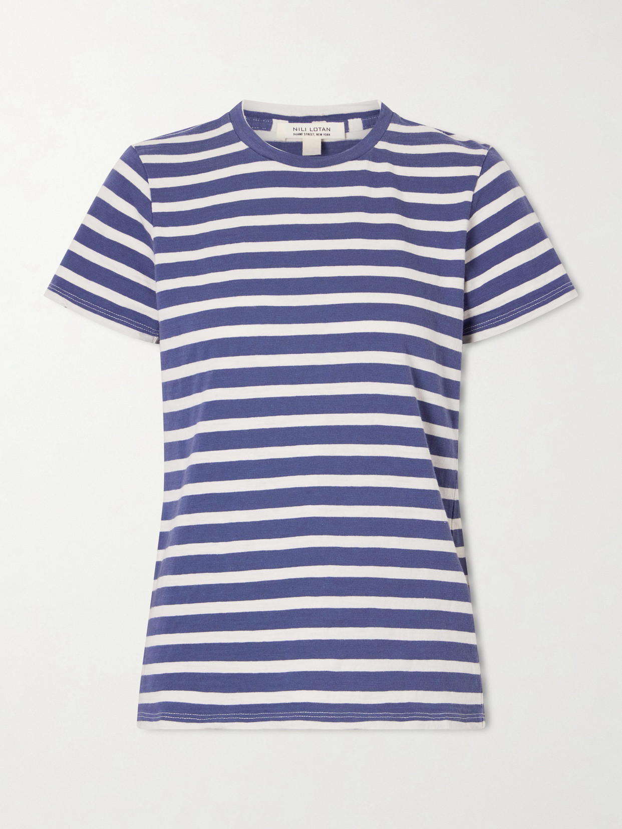 Lana Striped Cotton T-Shirt