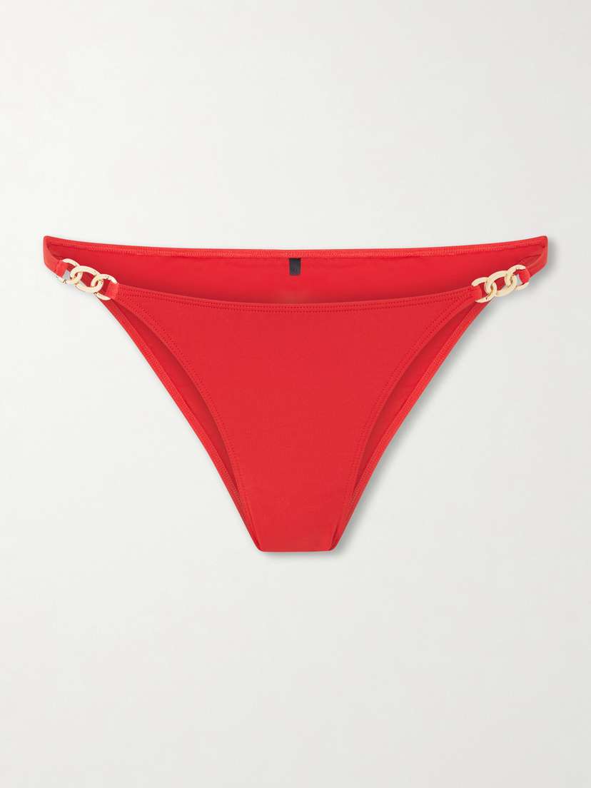 Nili Lotan Embellished Bikini Briefs