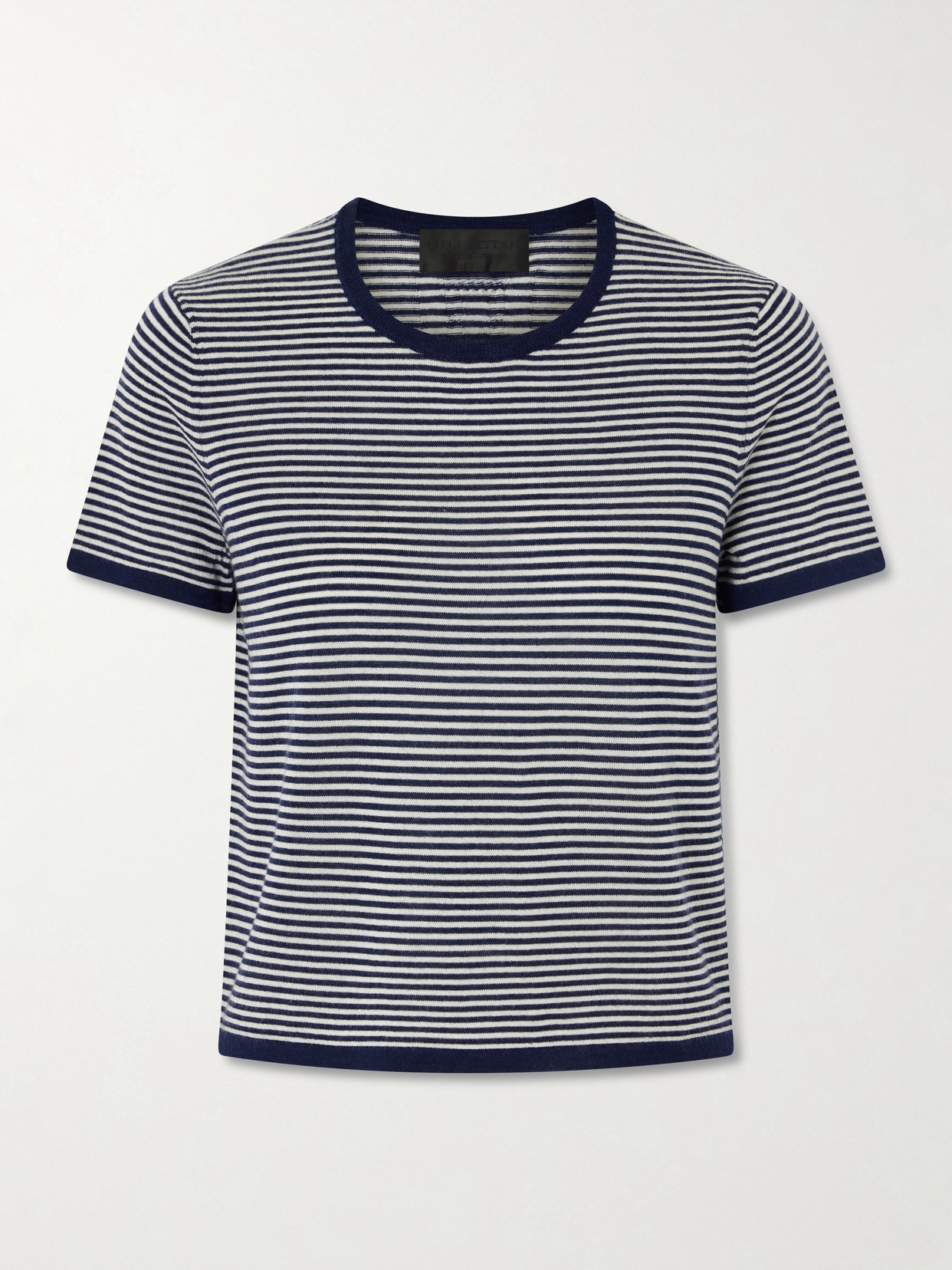 Linka Striped Cashmere T-Shirt