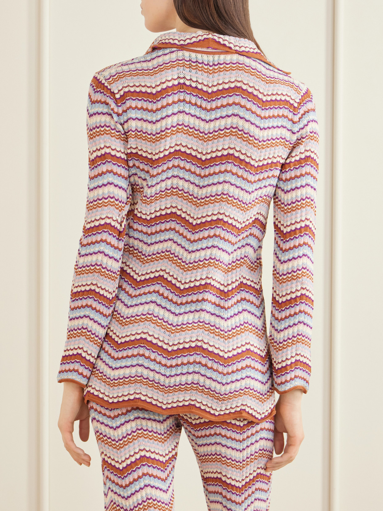 Brody Crochet-Knit Cotton Top