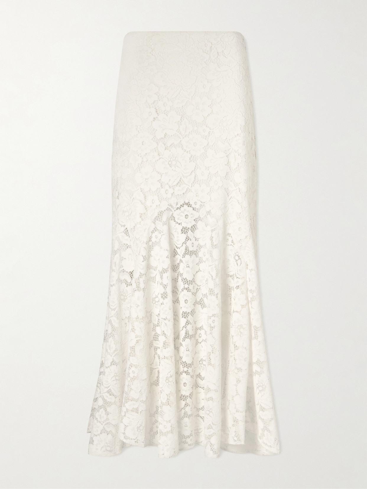 Jade Pleated Lace Midi
