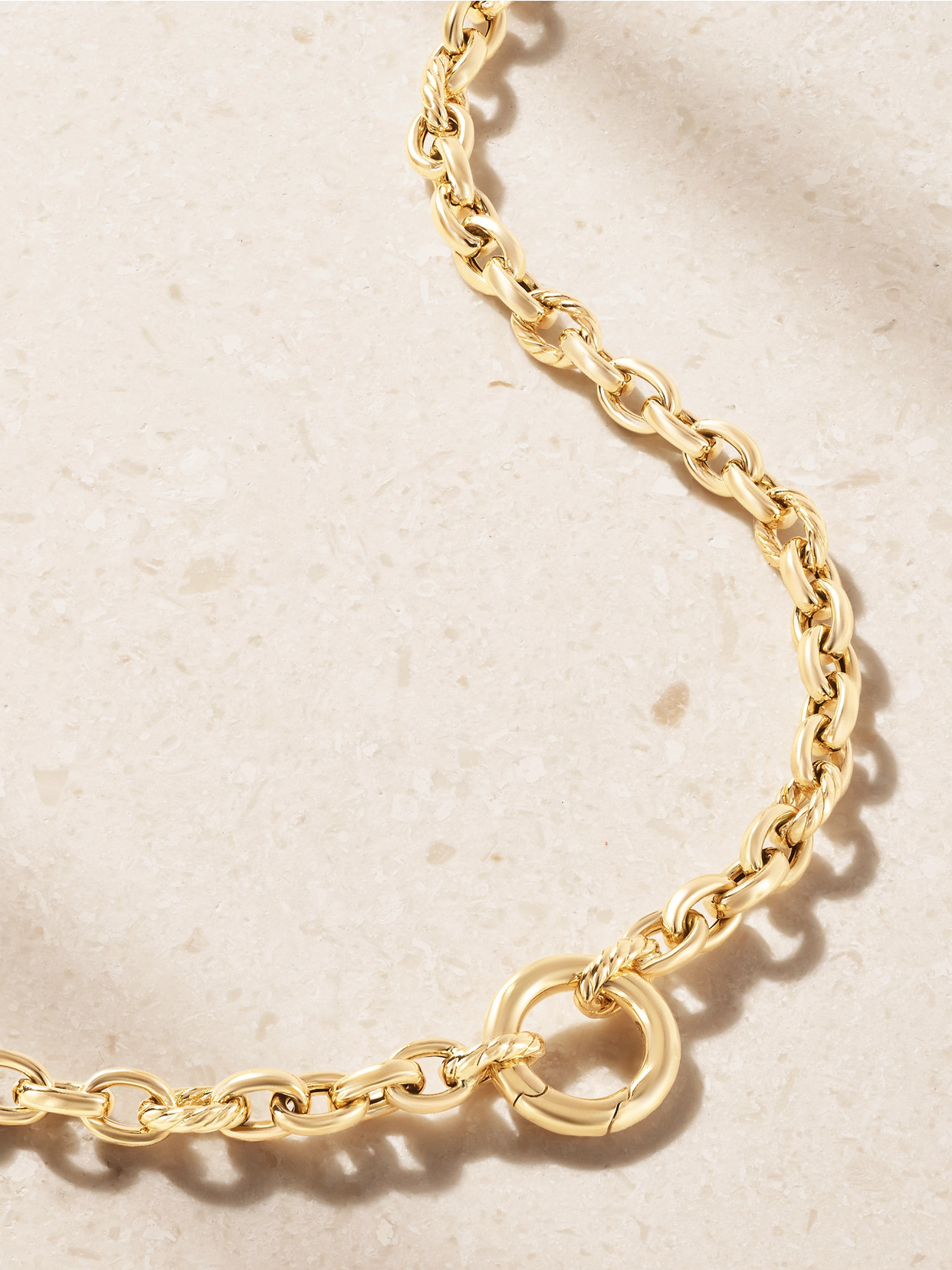 David Yurman Dy Mercer® 18-karat Gold Necklace