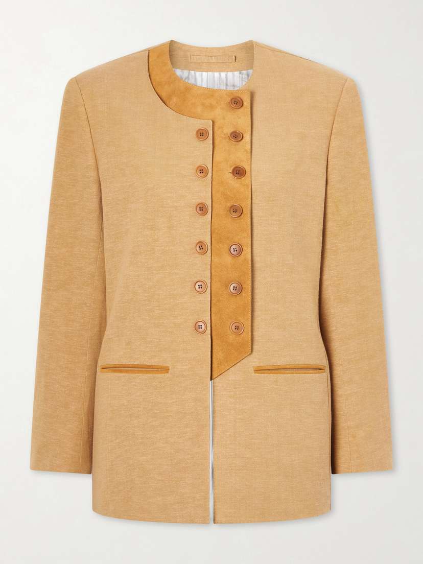 Giuliva Heritage Lara Linen-blend Blazer | Thumbnail 6 Giuliva Heritage Lara Linen-blend Blazer | Thumbnail 6