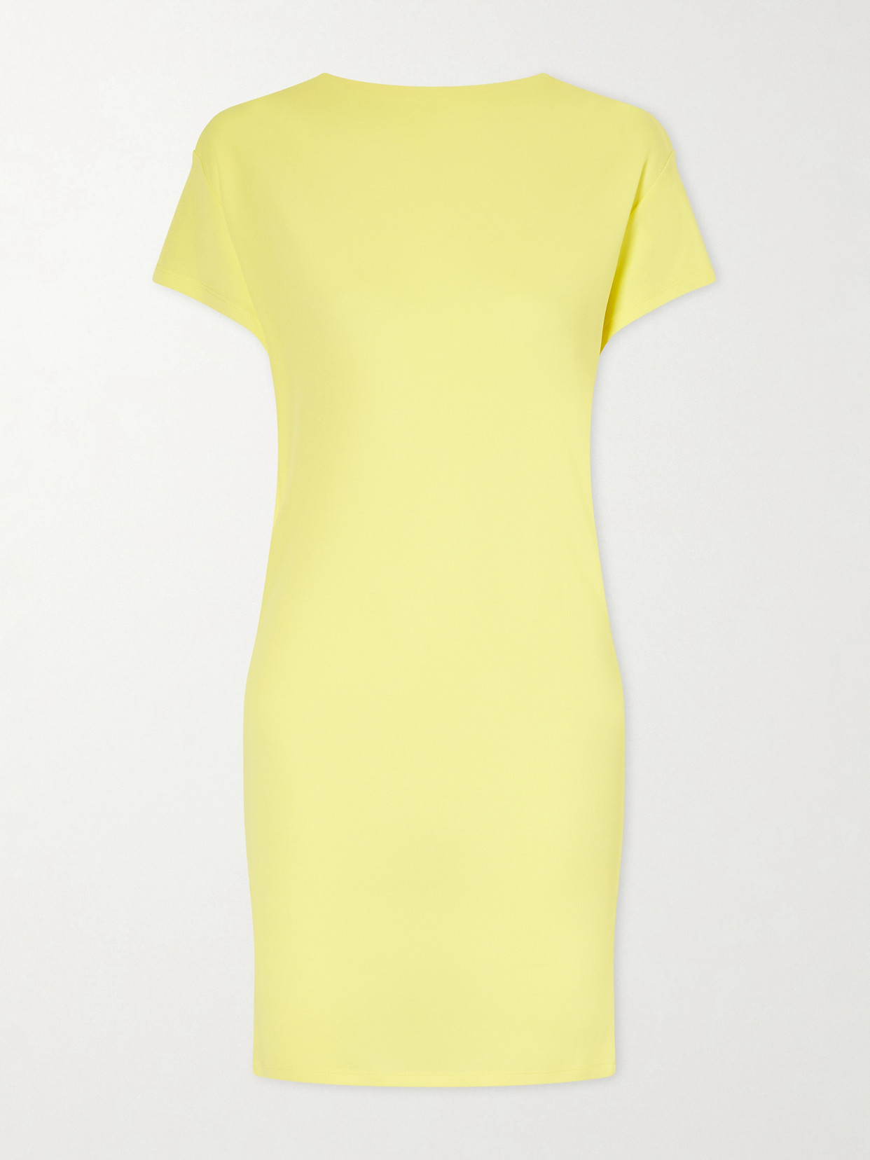 La Robe Mistral Open-Back Crepe Mini Dress