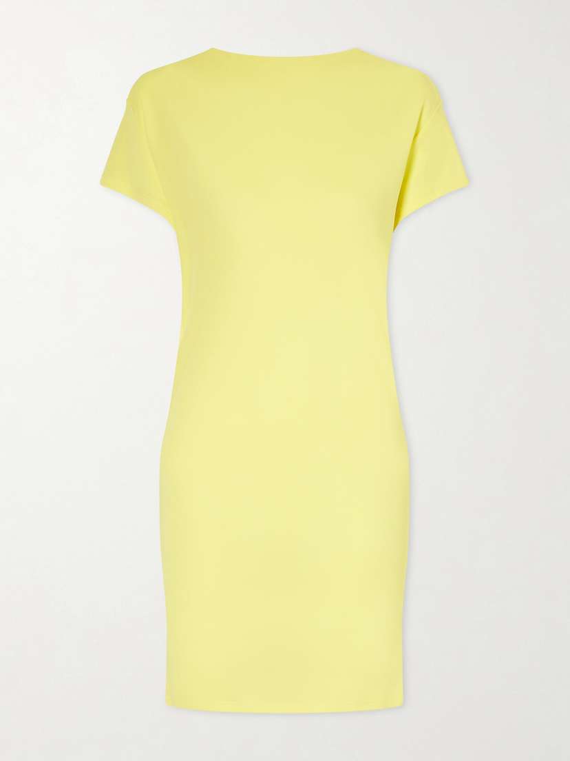 Jacquemus La Robe Mistral Open-back Crepe Mini Dress | Thumbnail 5