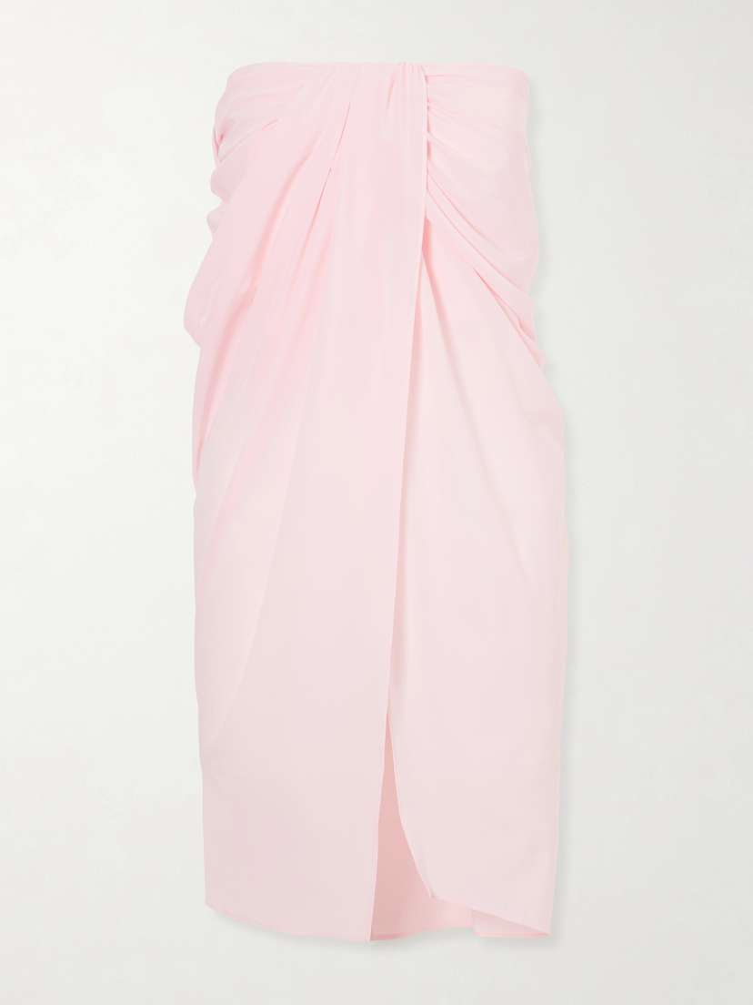 Jacquemus La Jupe Satin Pareo