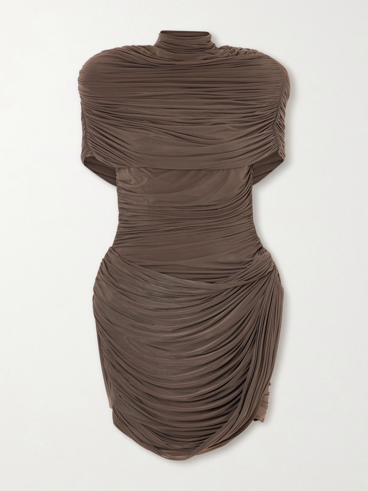 Magda Butrym Ruched  jersey mini dress