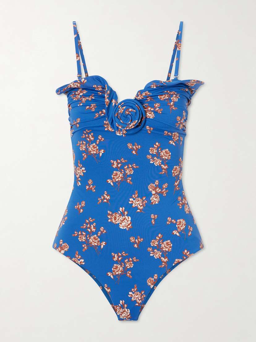 Magda Butrym Floral-print Swimsuit