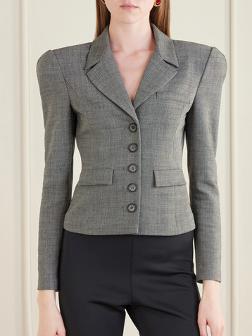 Magda Butrym Cropped wool-blend blazer
