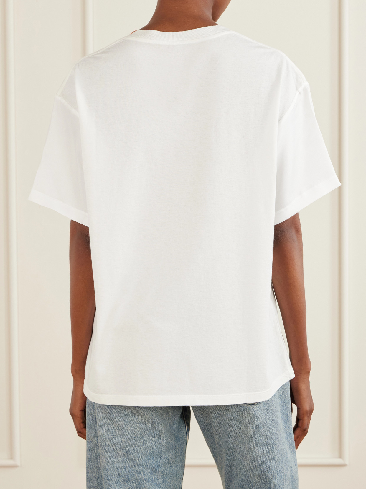 Floral-Print Cotton-Jersey T-Shirt