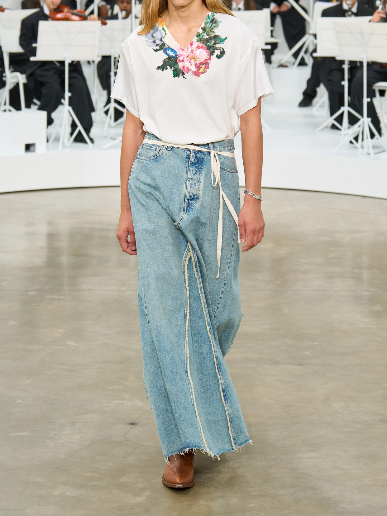 Floral-Print Cotton-Jersey T-Shirt