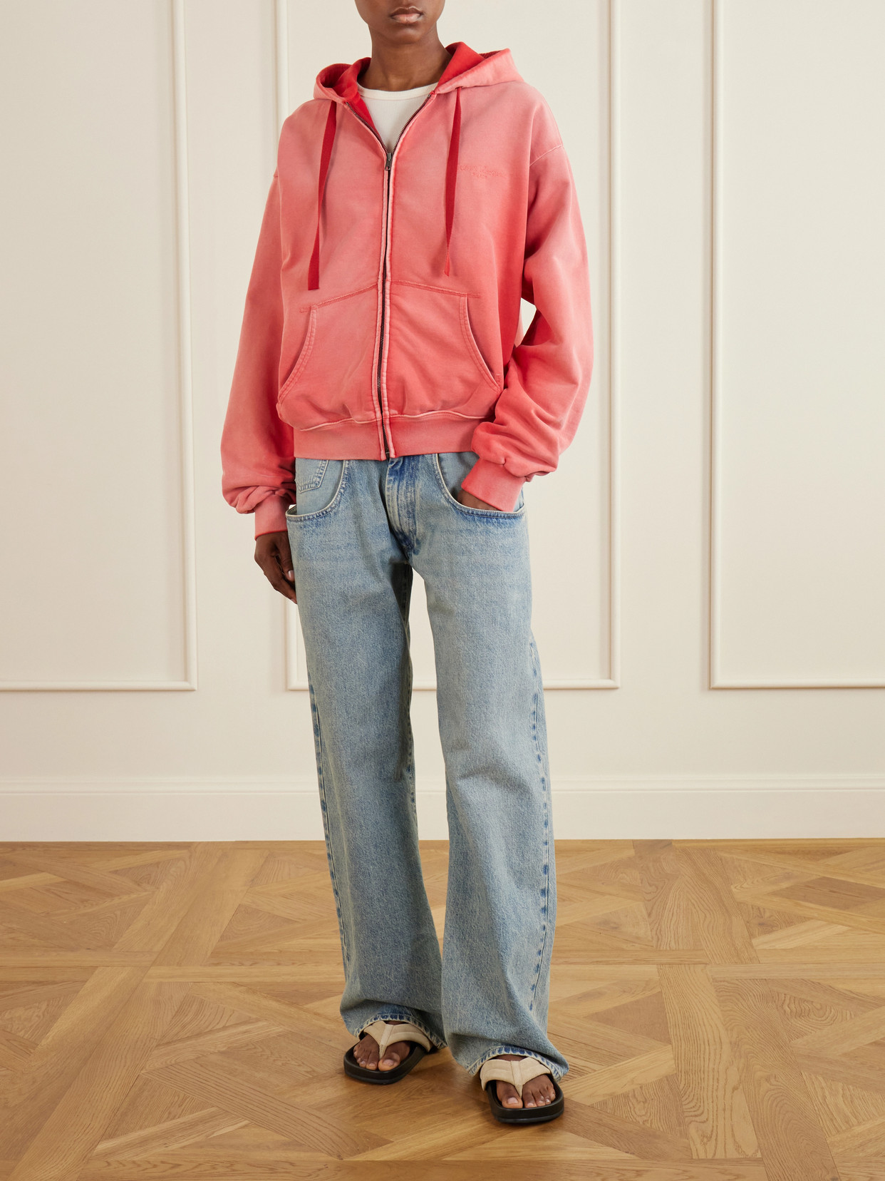 Low-Rise Straight-Leg Jeans
