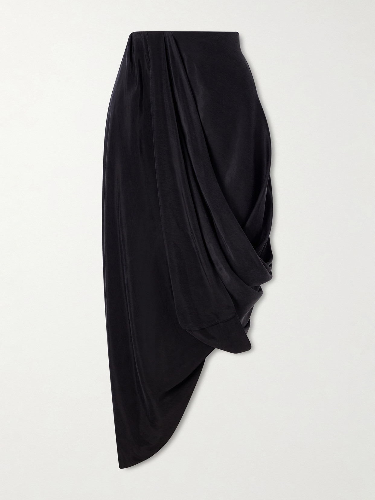 Asymmetric Gathered Midi