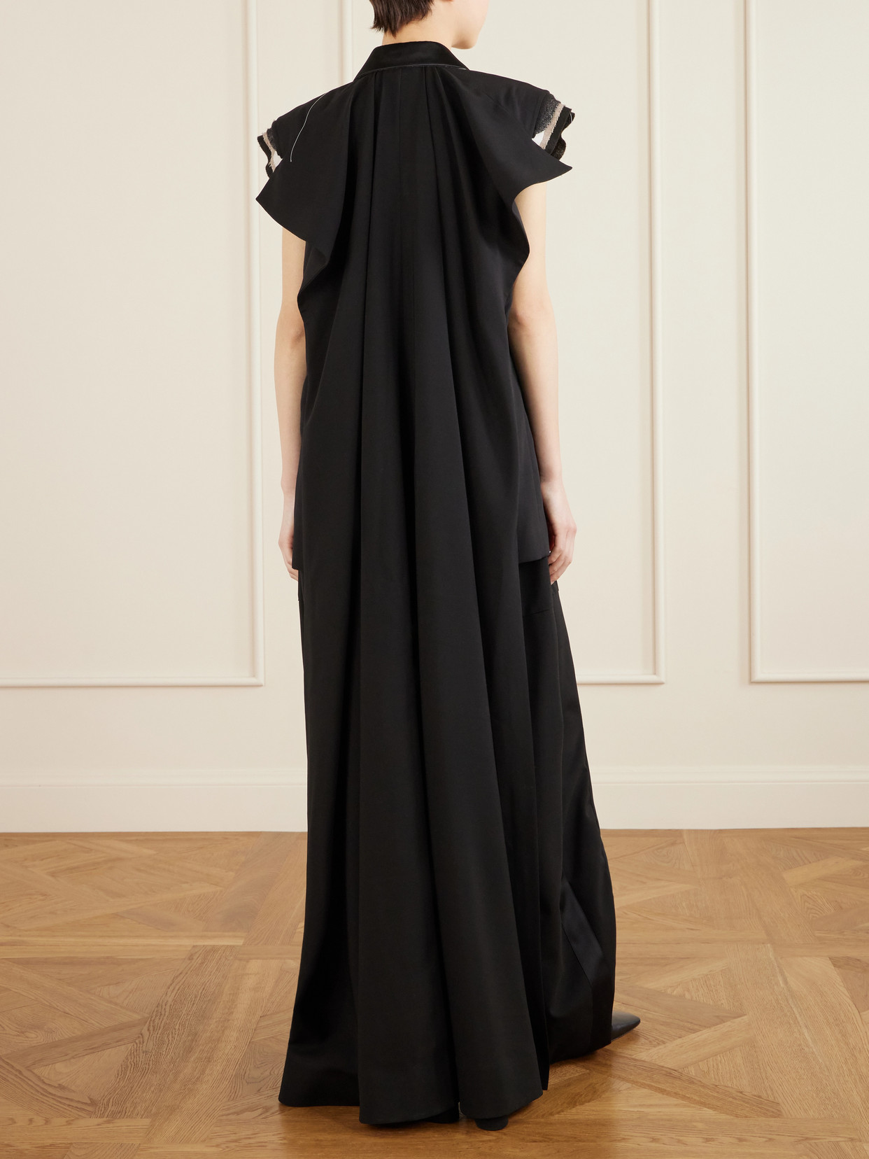 Wool Organza Vest