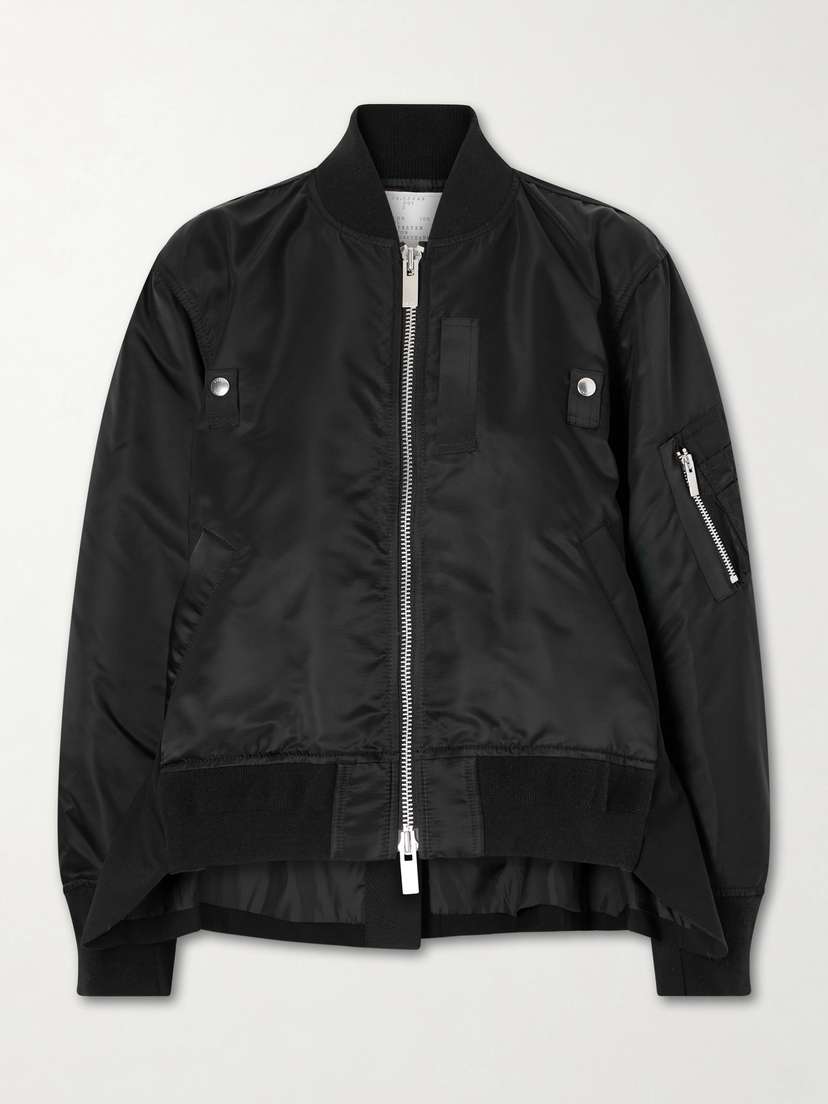 Sacai Padded Twill Bomber Jacket