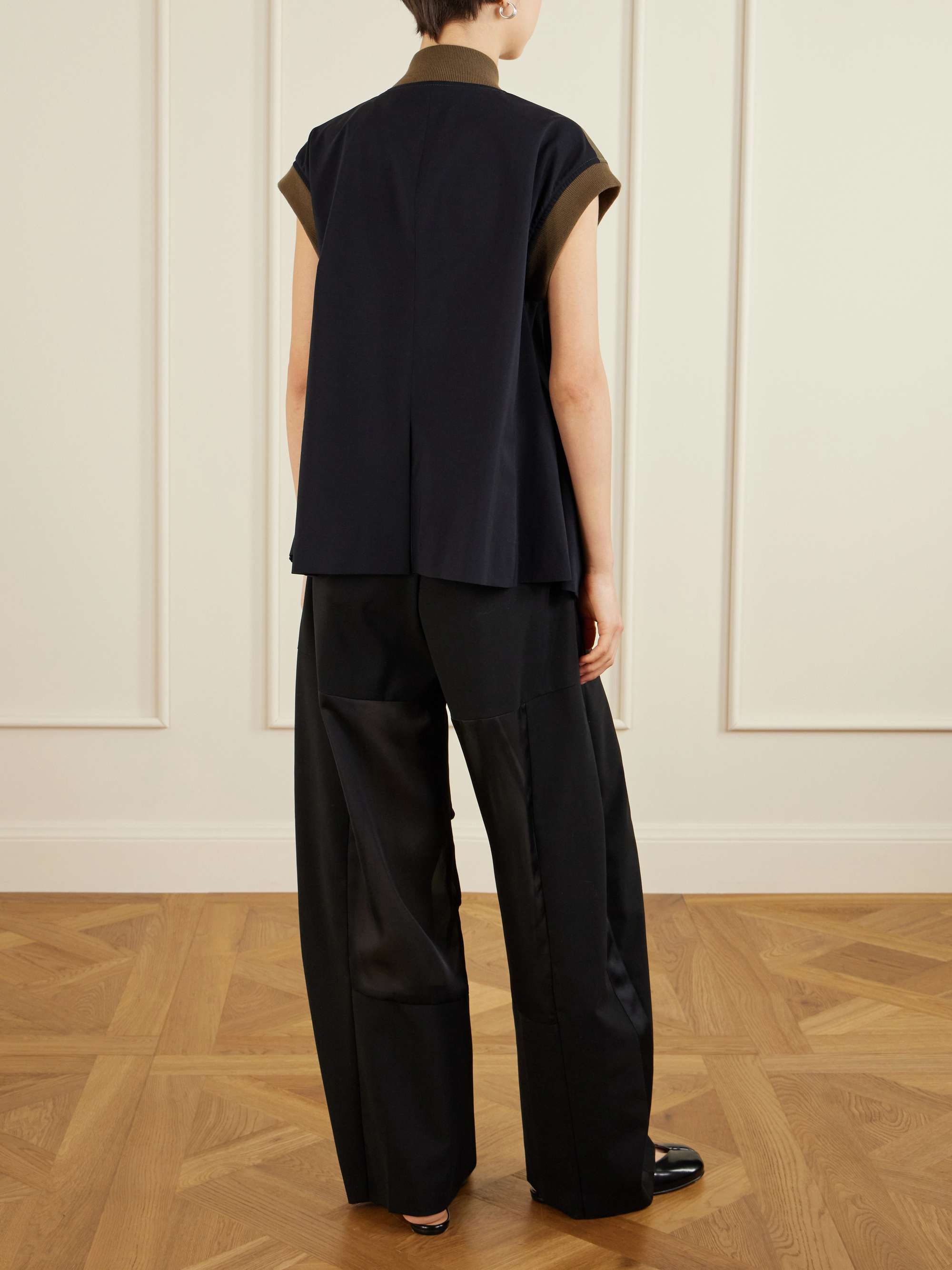 SACAI Padded shell gilet | NET-A-PORTER