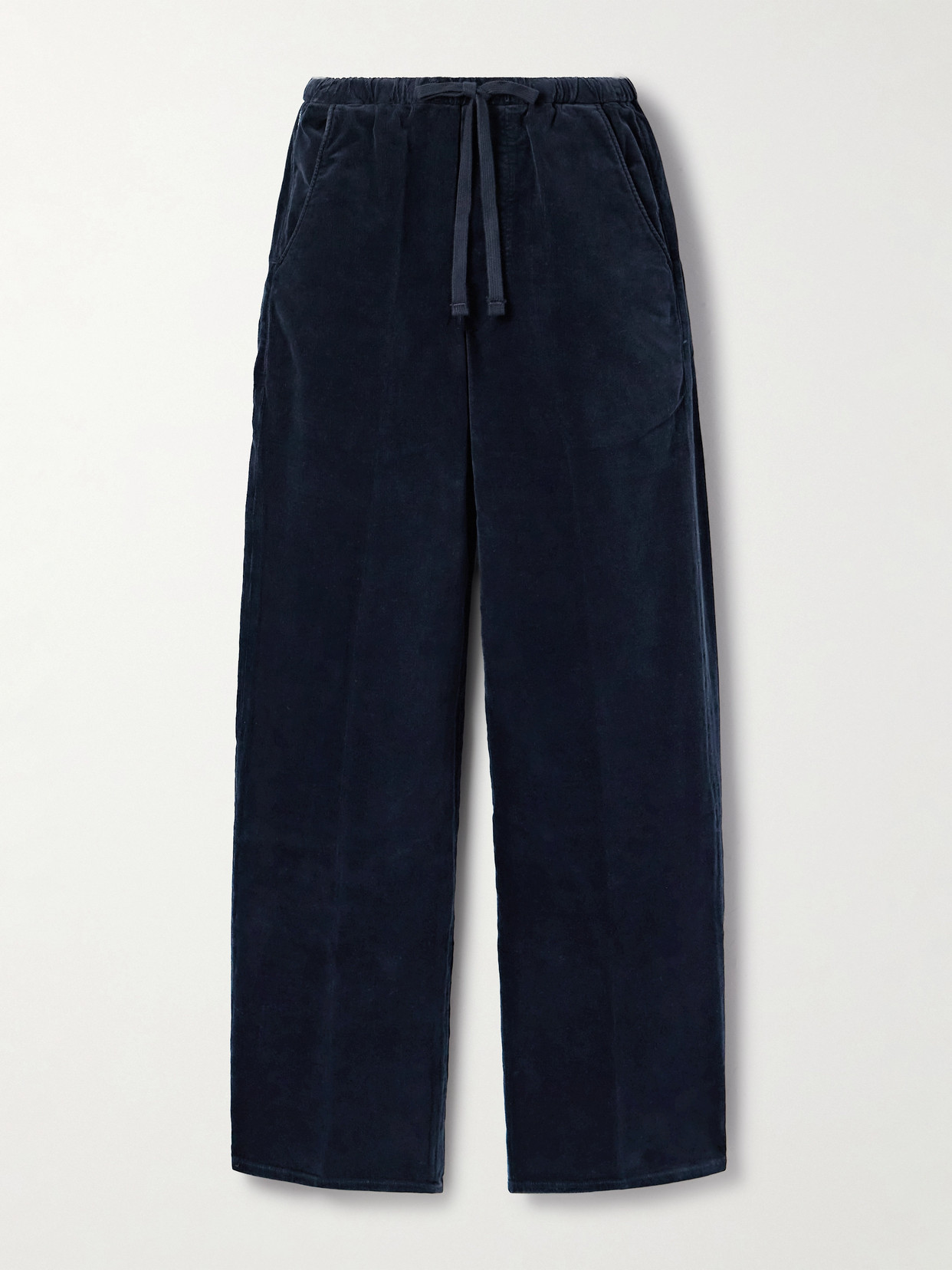 Citizen Of Humanity Aurora Cotton-blend Corduroy Wide-leg Pants In Blue