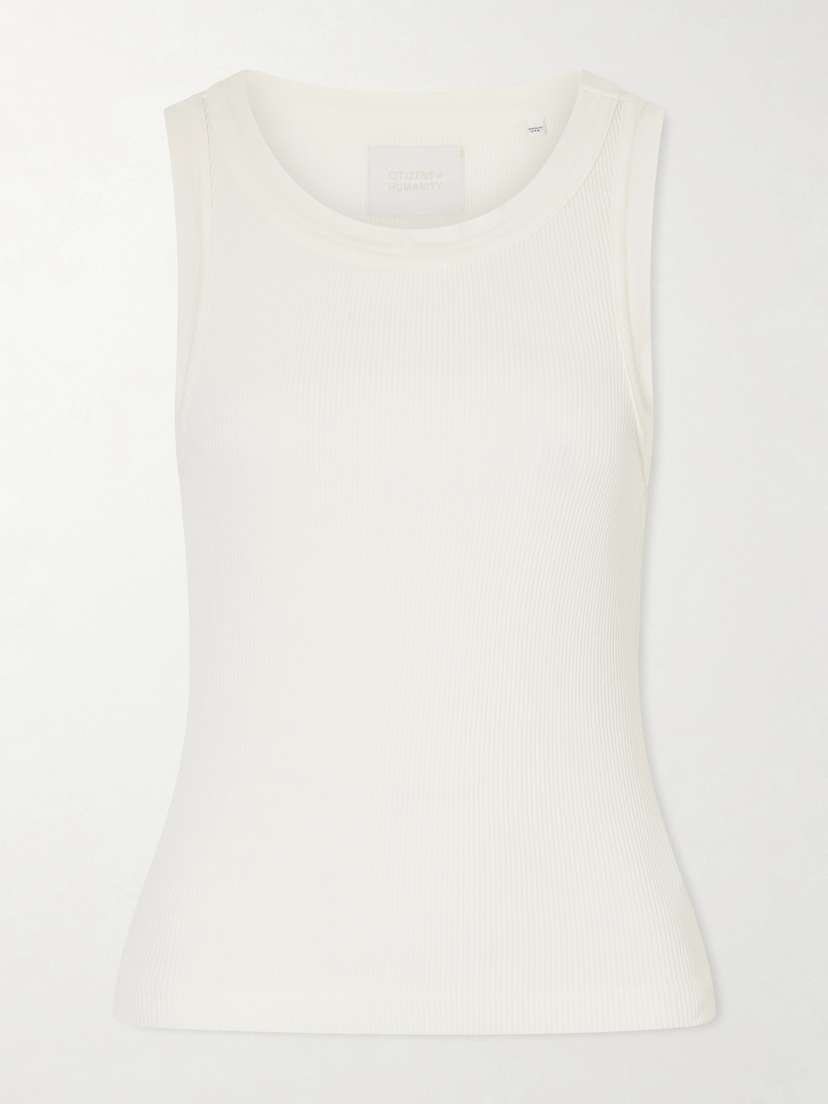 Citizens of Humanity Isabel Ribbed Jersey Tank