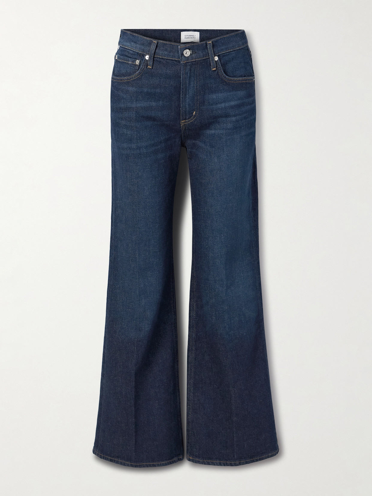 Citizen Of Humanity Kimberly High-rise Flared Jeans In Blue