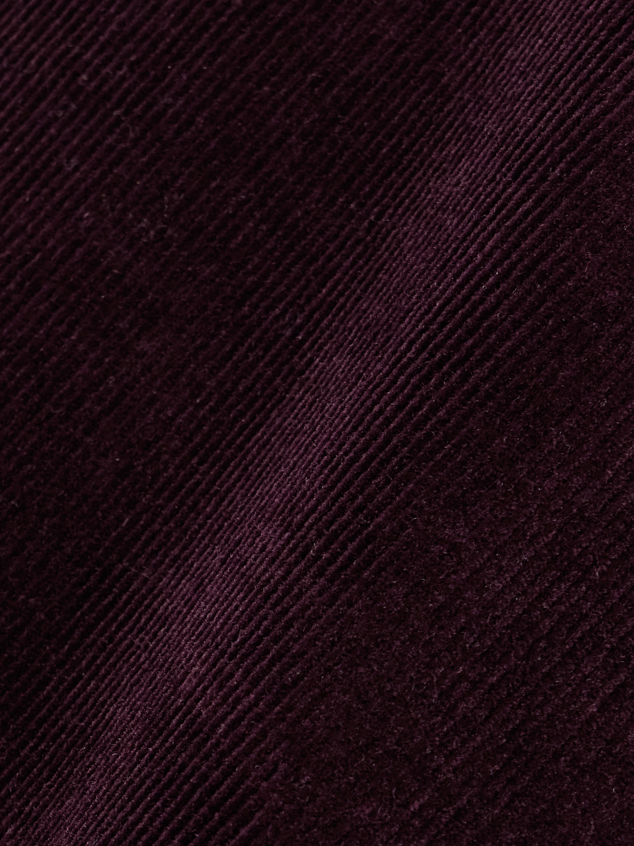 Citizen Of Humanity Annina Cotton-blend Corduroy Wide-leg Pants In Burgundy