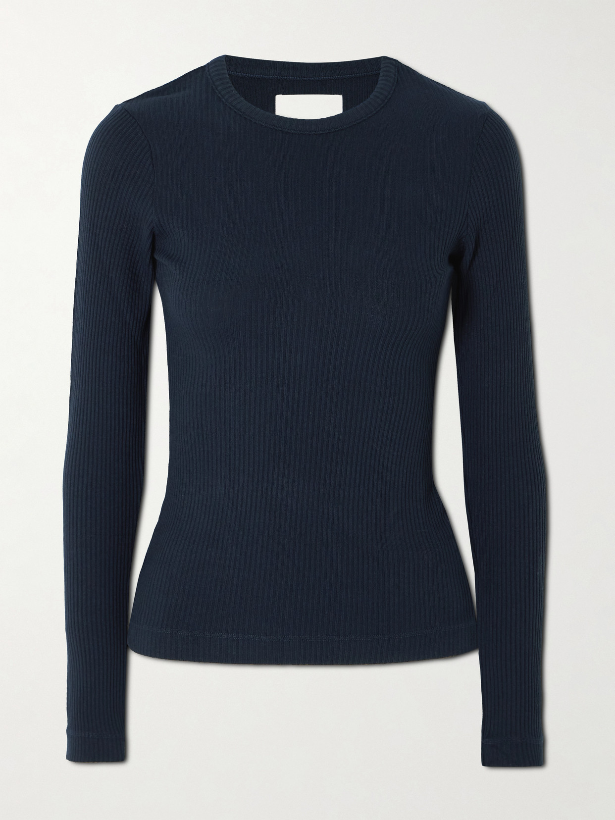 Bina Ribbed Lyocell And Organic Cotton-Blend T-Shirt