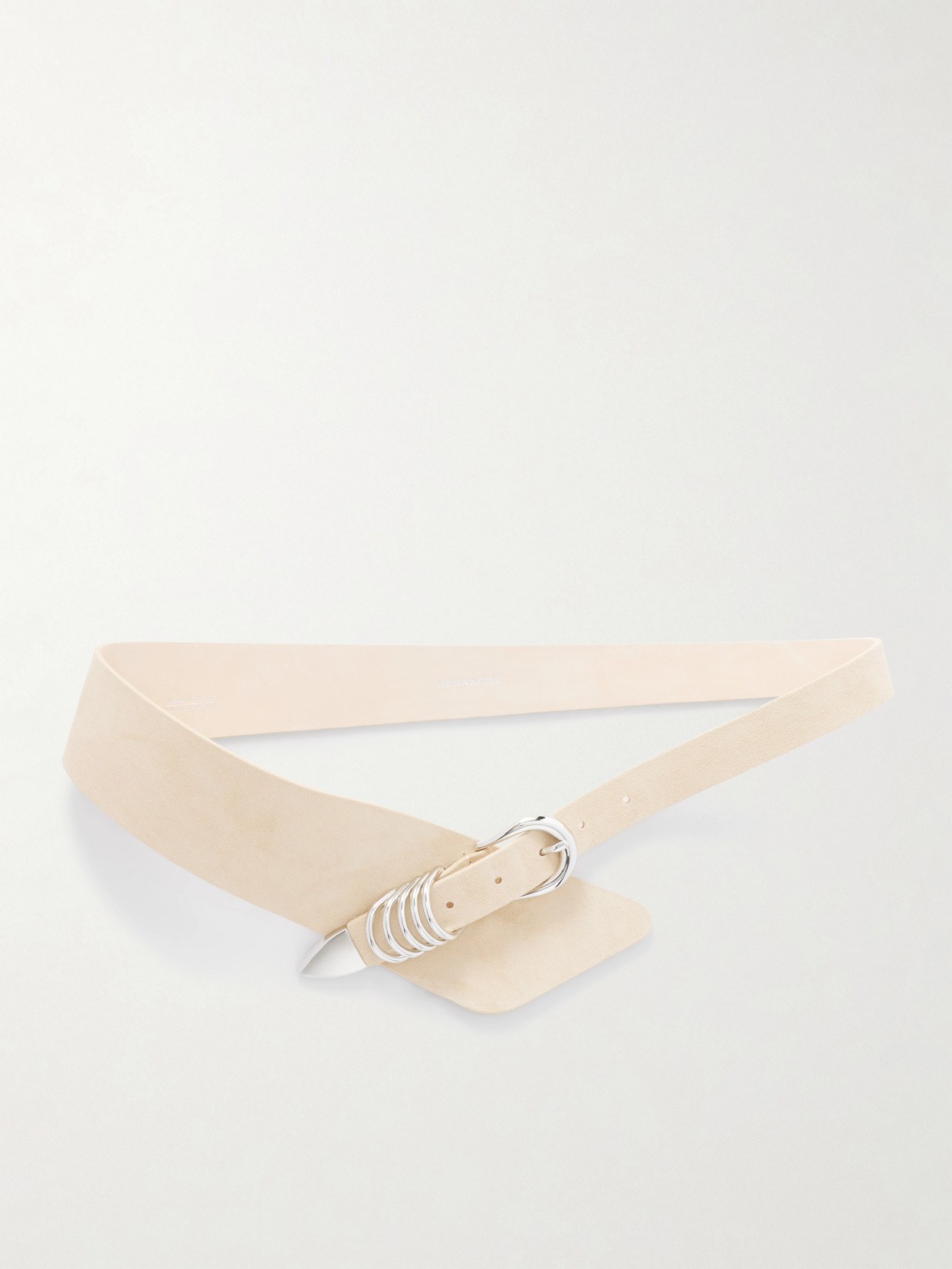 Dehanche Alcott Suede Belt In Neutral